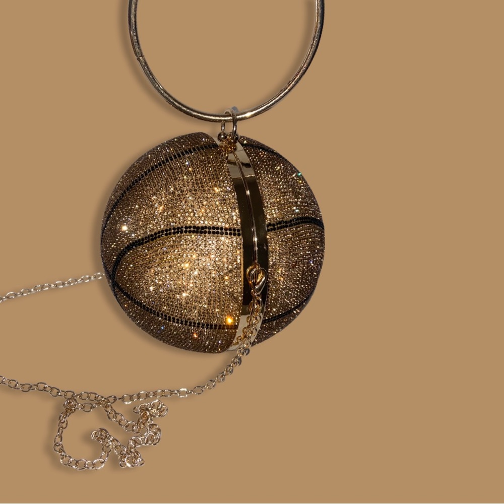 Akira Glitter basketball purse 🏀